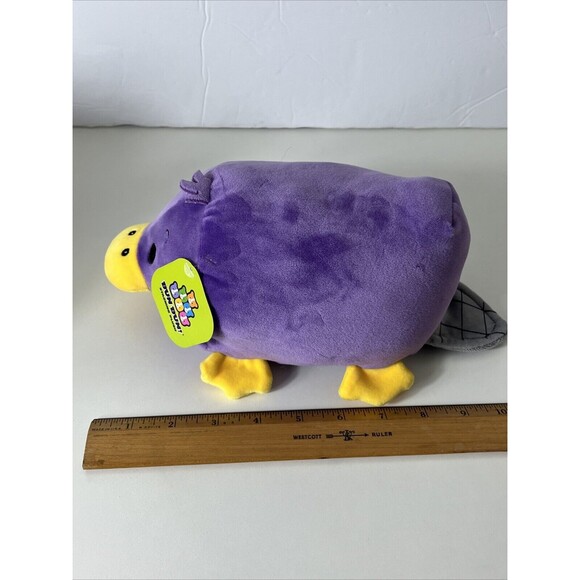 Bun Bun  baby Patti the platypus beanie Rare Item Purple NWT - Picture 10 of 11